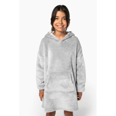 Kids Plaid Poncho